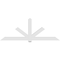 Ekena Millwork Kennewick Architectural Grade PVC Gable Bracket, 108"W x 40 1/2"H x 4"D x 6"F, 9/12 Pitch GBP108X41X0406KEN00 - alternate 4